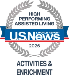 U.S. News & World Report High Performing Assisted Living 2026: Activities & Enrichment
