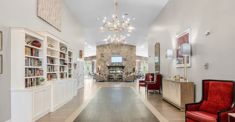 Lobby of Manor Lake Athens